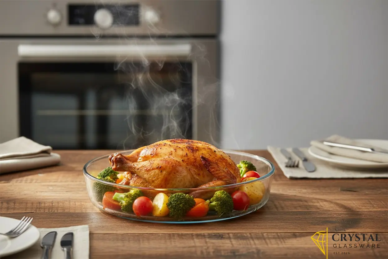 Delisoga glass roaster dish